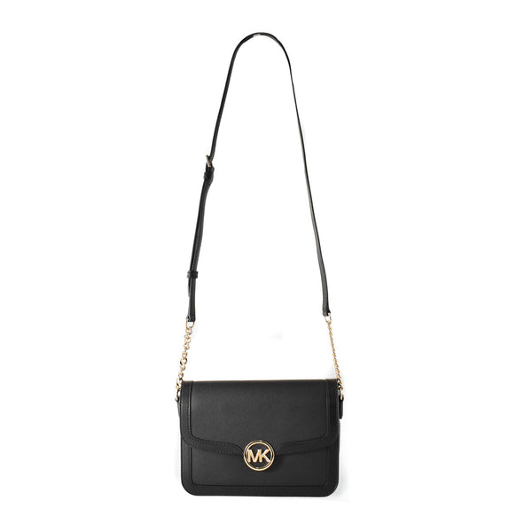 Umhängetasche Michael Kors Leida Schwarz 24 x 17 x 6 cm