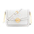 Umhängetasche Michael Kors Leida Weiß 23 x 16 x 7 cm