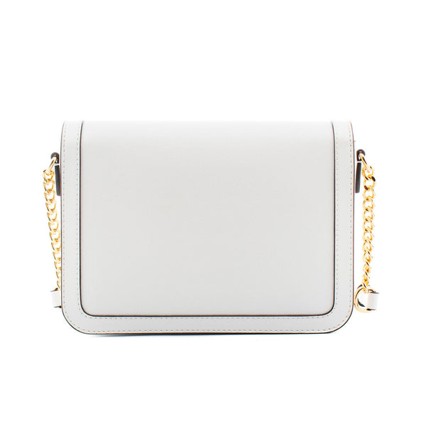 Umhängetasche Michael Kors Leida Weiß 23 x 16 x 7 cm