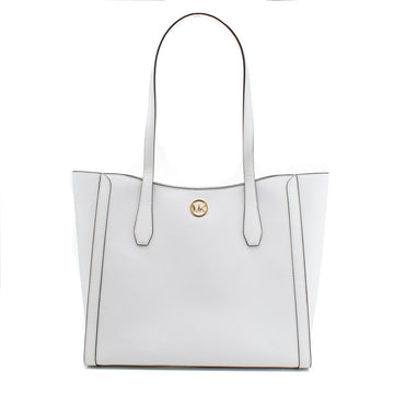 Umhängetasche Michael Kors Leida Weiß 34 x 29 x 12 cm