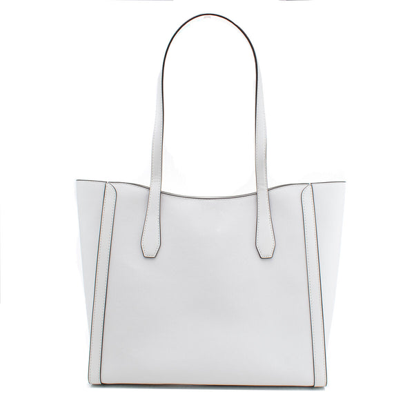 Umhängetasche Michael Kors Leida Weiß 34 x 29 x 12 cm