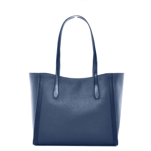 Umhängetasche Michael Kors Leida Blau 33 X 30 X 12 CM