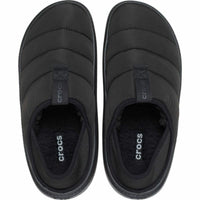 Casual Damenturnschuh Crocs Classic Puff Moc Schwarz