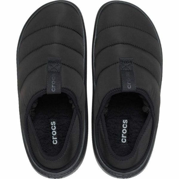 Casual Damenturnschuh Crocs Classic Puff Moc Schwarz