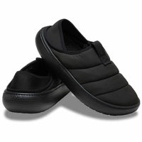 Casual Damenturnschuh Crocs Classic Puff Moc Schwarz