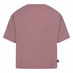 Kurzarm-T-Shirt für Kinder Converse Chuck Patch Boxy Lachsfarben