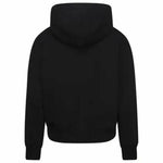Sweatshirt mit Kapuze für Mädchen Jordan Icon Play Weiß Schwarz