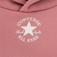 Baby-Sportset Converse Sustainable Core Po Night Flamingo Rosa Neugeborenes 2 Stücke