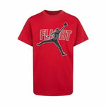 Kurzarm-T-Shirt für Kinder Nike Jordan Jdb Reflective Flight Rot