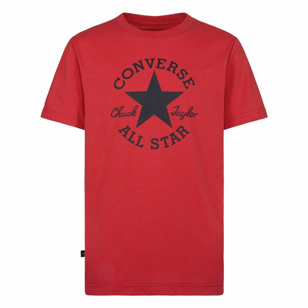 Kurzarm-T-Shirt für Kinder Converse Sustainable Core Sse Rot