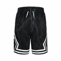 Sportshorts für Kinder Jordan JDN MJ AOP DIAMOND SHORT 95C890 F66 Schwarz