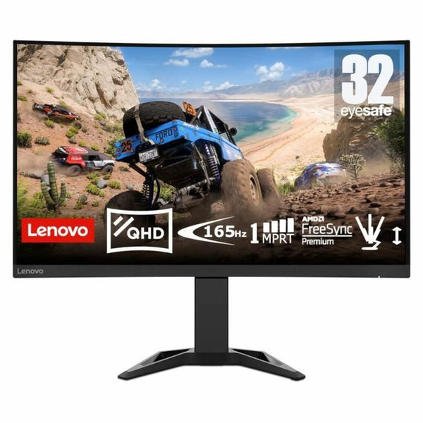 Gaming-Monitor Lenovo 32" Quad HD LED Qwerty Spanisch