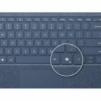 Tastatur mit Maus Microsoft 8X6-00202 Saphir