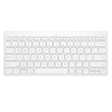 Bluetooth-Tastatur HP 350 Qwerty Spanisch Weiß
