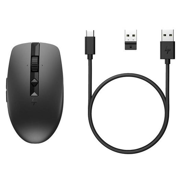 Schnurlose Mouse HP 6E6F0AA#ABB Schwarz