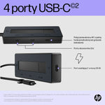 Hub USB HP 6G843AA Schwarz