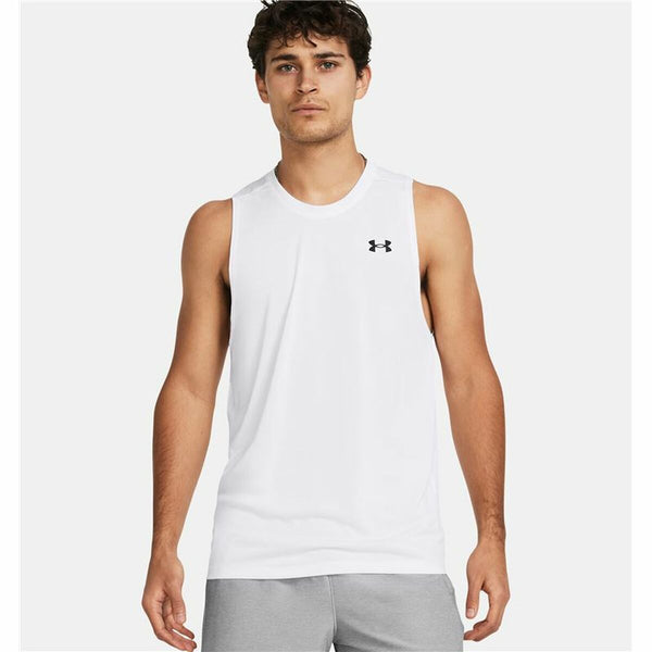 Ärmelloses Herren-T-Shirt Under Armour Tech Tank Weiß