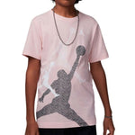 Kurzarm-T-Shirt für Kinder Jordan JDB GRADIENT STACKED JM SS TEE 95D119 AHC Rosa