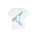 Kurzarm-T-Shirt für Kinder Jordan JDB AIR HEATMAP JUMPMAN HBR SS 95D238 001 Weiß