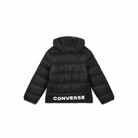 Jacke Für Kinder Converse Mdwt Schwarz
