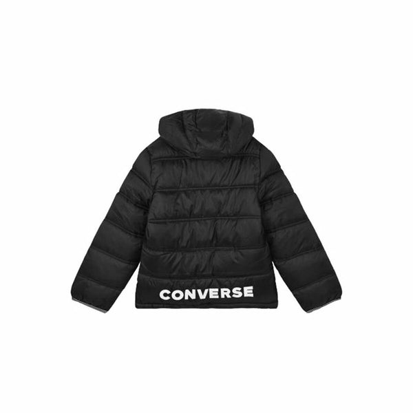 Jacke Für Kinder Converse Mdwt Schwarz