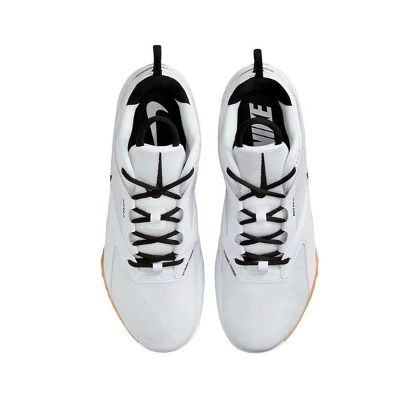 Basketballschuhe für Erwachsene Nike Airzoom Hyper Ace 3 Weiß Schwarz