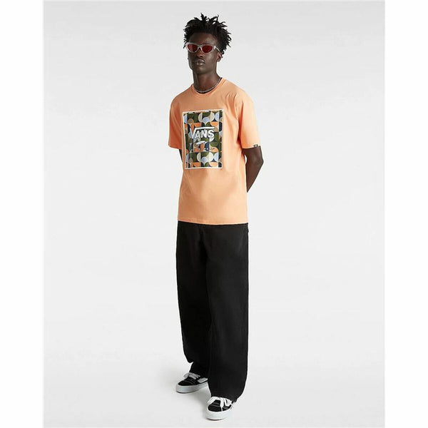 Herren Kurzarm-T-Shirt Vans MN CLASSIC PRINT BOX VN0A5E7YD051 Orange