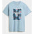 Herren Kurzarm-T-Shirt Vans MN CLASSIC PRINT BOX VN0A5E7YCZI1 Blau