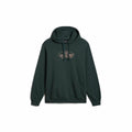 Herren Sweater mit Kapuze Vans Off The Wall grün