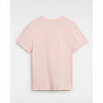 Damen Kurzarm-T-Shirt Vans Drop V Ss Crew Lachsfarben