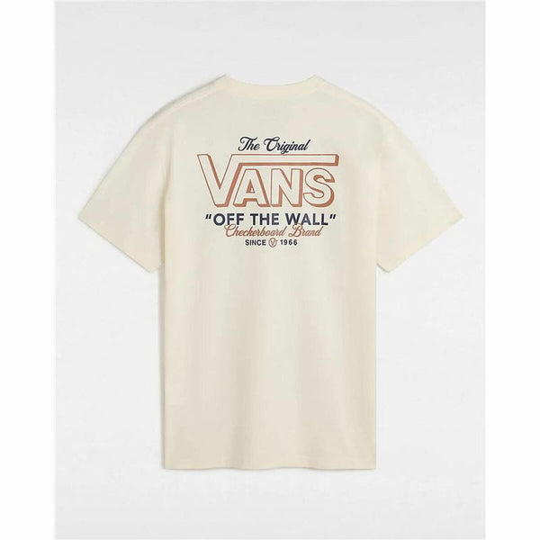 Herren Kurzarm-T-Shirt Vans tander Ss Crew Weiß