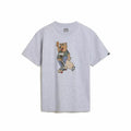 Kurzarm-T-Shirt für Kinder Vans Peace Oso Crew Grau