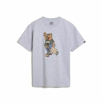 Kurzarm-T-Shirt für Kinder Vans Peace Oso Crew Grau