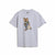 Kurzarm-T-Shirt für Kinder Vans Peace Oso Crew Grau