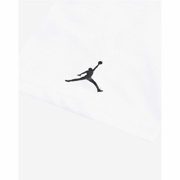 Jungen Kurzarm-T-Shirt Jordan Jdb Mj Brand Photo Ss Crew Weiß