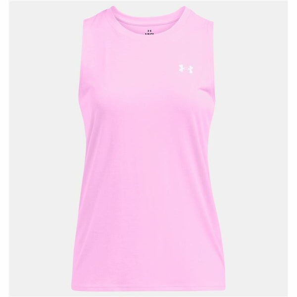 Ärmelloses Damen-T-Shirt Under Armour Rosa