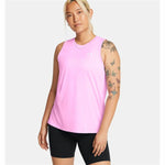 Ärmelloses Damen-T-Shirt Under Armour Rosa