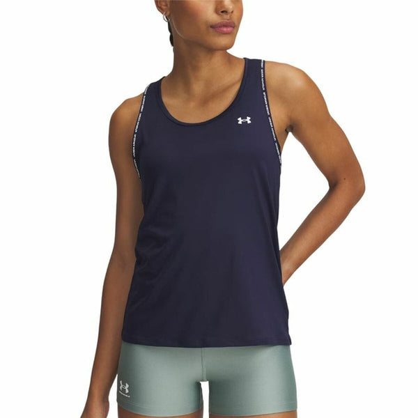 Ärmelloses Damen-T-Shirt Under Armour Tech Marineblau (S)