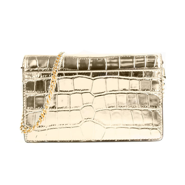 Umhängetasche Michael Kors 32F4GJ6C8K-PALE-GOLD Gold 22 x 14 x 6 cm