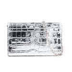 Umhängetasche Michael Kors 32F4SJ6C8K-SILVER Grau 22 x 14 x 6 cm