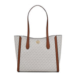 Umhängetasche Michael Kors Leida Beige 34 x 29 x 12 cm