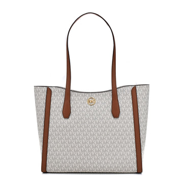 Umhängetasche Michael Kors Leida Beige 34 x 29 x 12 cm