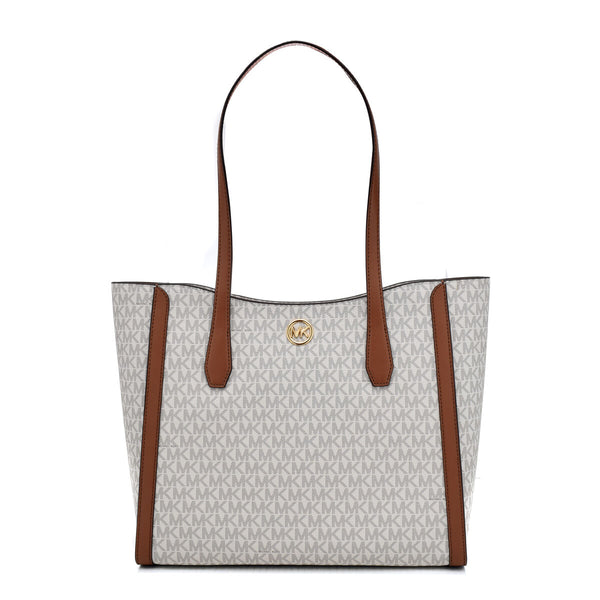 Umhängetasche Michael Kors Leida Beige 34 x 29 x 12 cm