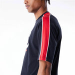 Herren Kurzarm-T-Shirt New Era NBA PANEL OS Chicago Bulls Schwarz