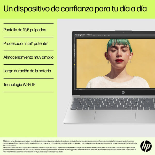 Laptop HP 15-fd0035ns 15" 8 GB RAM 256 GB Intel Core i3 N305
