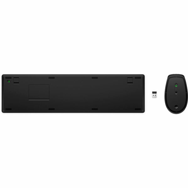 Tastatur mit Maus HP 4R009UT Schwarz