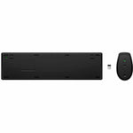 Tastatur mit Maus HP 4R009UT Schwarz