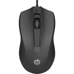 Mouse HP 822M9UT Schwarz 1600 dpi