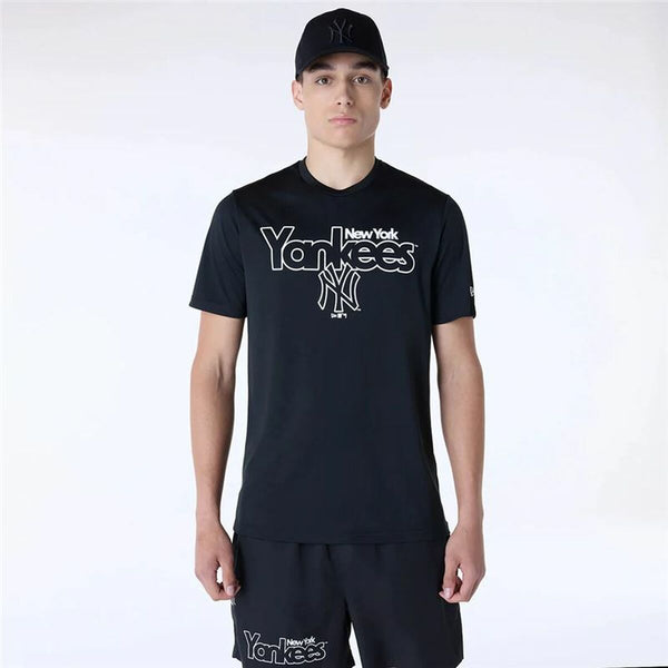 Basketball-T-Shirt New Era New York Yankees MLB Schwarz