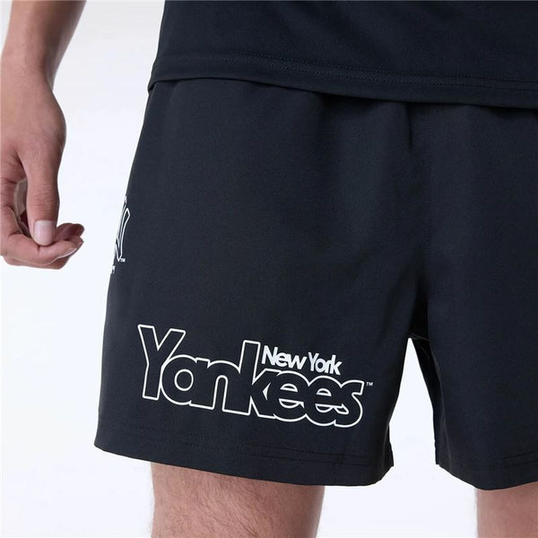 Basketballshorts für Herren New Era New York Yankees MLB Schwarz